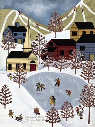 Framed Out In The Cold Print