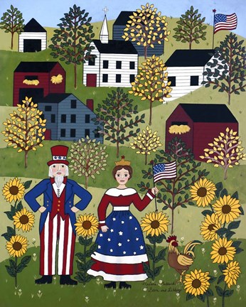 Framed Sam And Libby Print