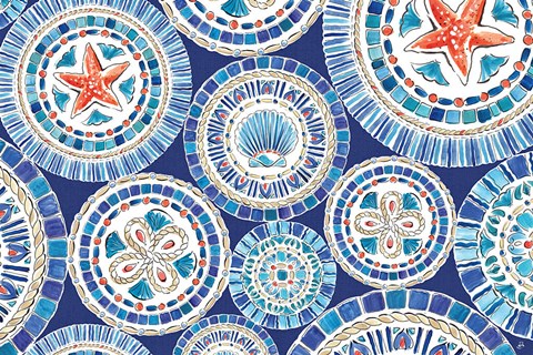 Framed Maritime XV Print