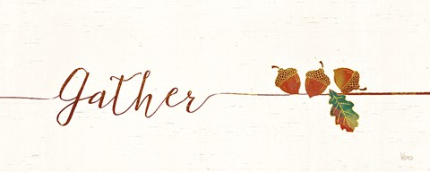 Framed Underlined Fall II Print