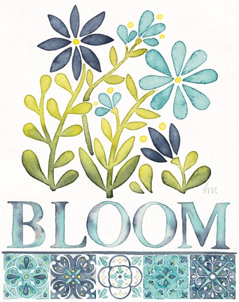 Framed Garden Getaway Inspiration II Print