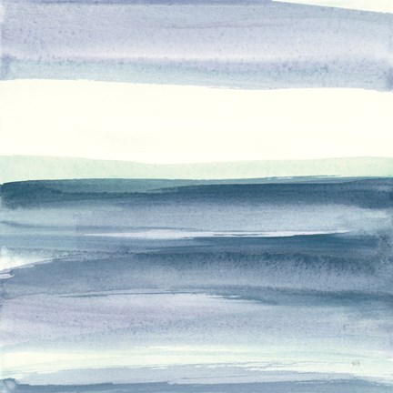 Framed Mint Dawn IV Print