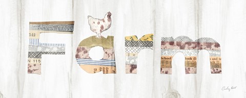 Framed Farm Family IV Print