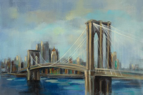 Framed Brooklyn Bridge Print