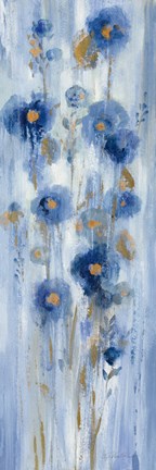 Framed Seaside Flowers I Print