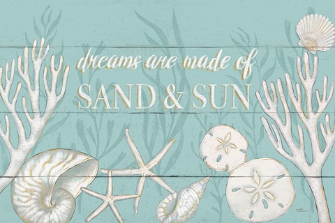 Framed Tranquil Morning I Print