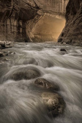 Framed Narrows 1 Color Print