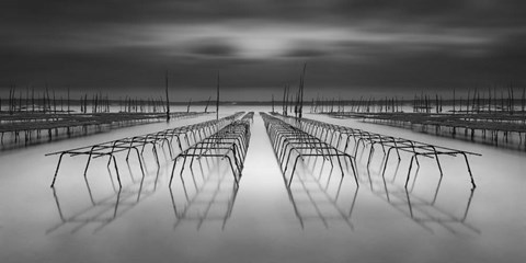 Framed Tunnels Print