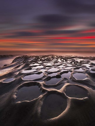 Framed New World Vertical Print