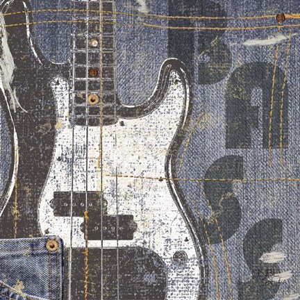 Framed Rock Concert III Print