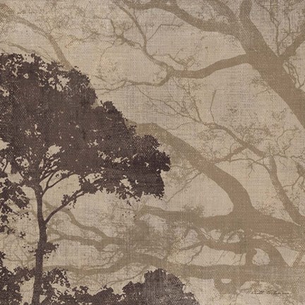 Framed Morning Mist I Print