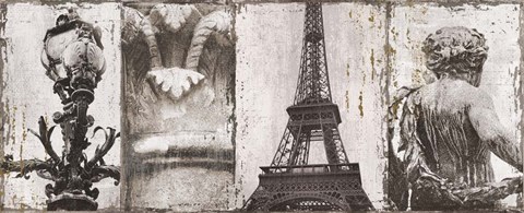 Framed Details From Paris I Print