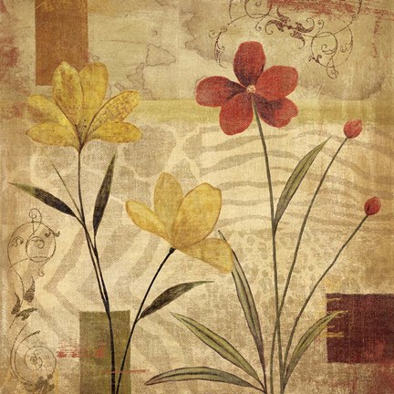 Framed Wild Emotion I Print