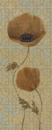 Framed India II Print