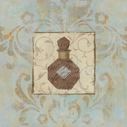 Framed Parfum II Print