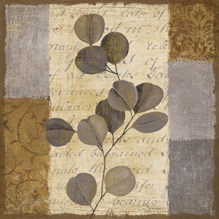 Framed Parchment II Print