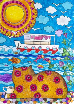 Framed Voyage-Voyage Print