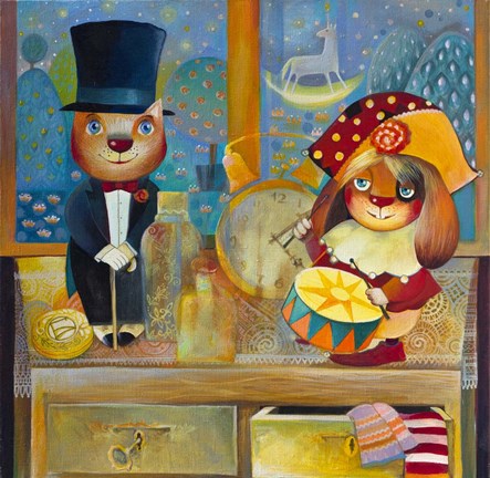 Framed Chest Of Drawers A Print