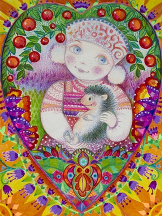 Framed Happy Summer 2 Print