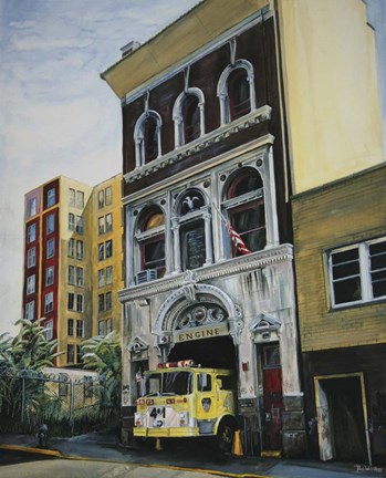 Framed Engine 41 Print