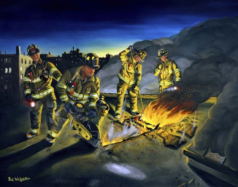 Framed Opening Up 2 Print