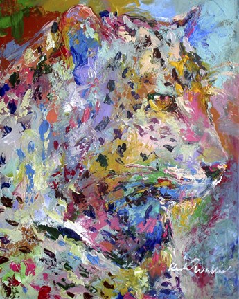 Framed Leopard Print