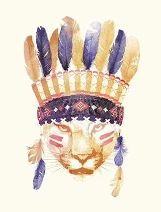 Framed Big Chief Print