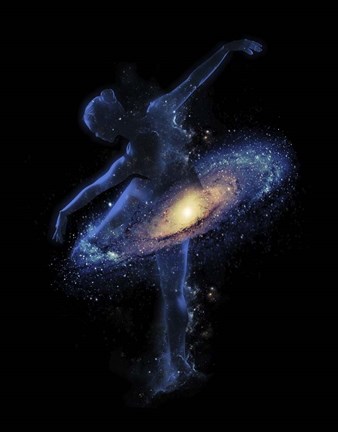 Framed Cosmic Dance Print