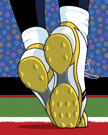 Framed Santonio Holmes Super Bowl Catch Print