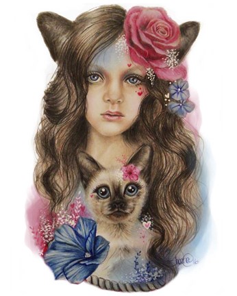 Framed Sweetheart - Only Friend In The World Print