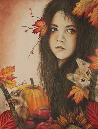 Framed Autumn - Seasons Series Print