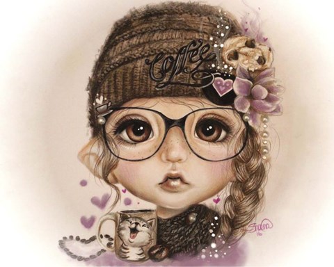 Framed Java Joanna Print