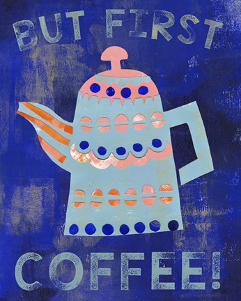 Framed Coffee 2 Print