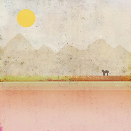 Framed Roaming Free Print