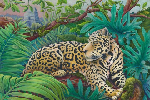 Framed God of the Upper World Print