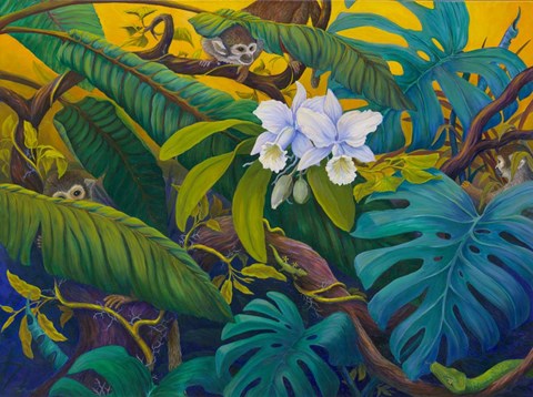 Framed Monkey Business Print