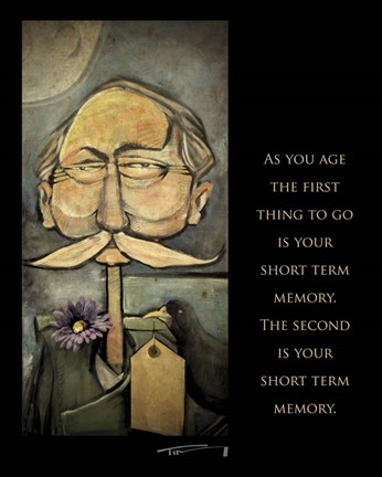 Framed Age Quote Admiral Bird Print