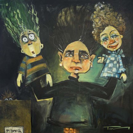 Framed Puppeteer Print