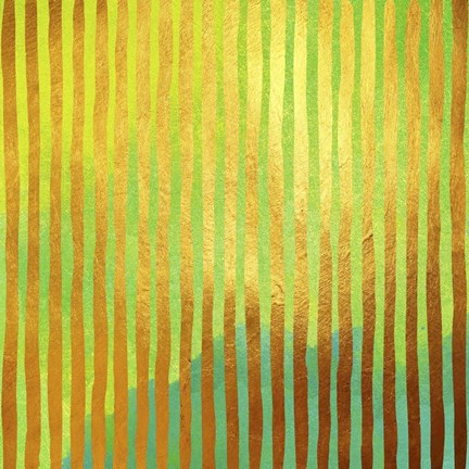 Framed Bohemian Gold II Print