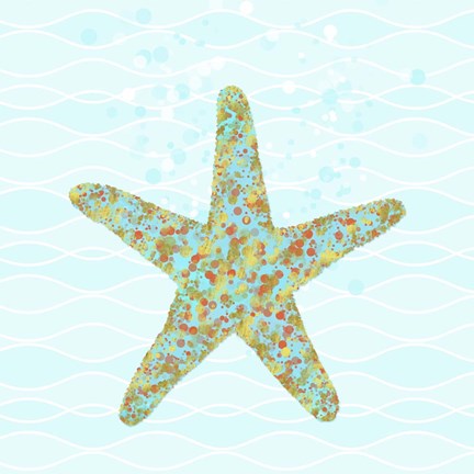 Framed Stella Starfish Print
