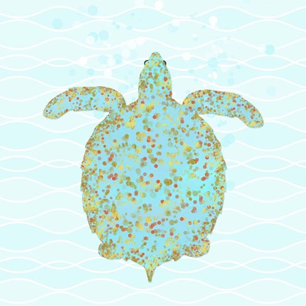 Framed Tucker Turtle Print