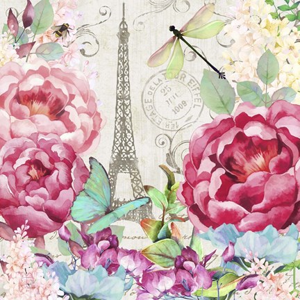 Framed Le Printempsa Paris Print