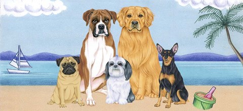 Framed Great Outdoors Lakeside Print