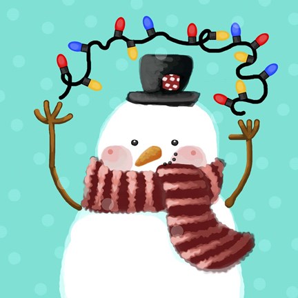 Framed Fun with Lights Print