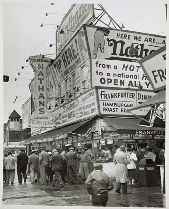 Framed Coney Island II Print