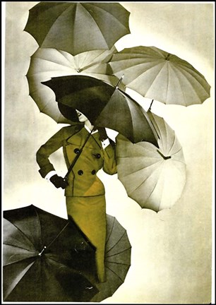 Framed Umbrella Print