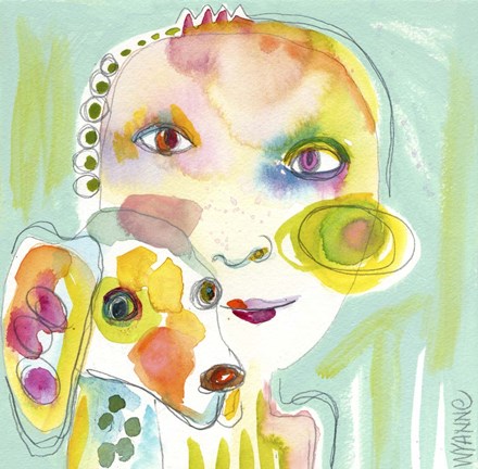 Framed Me &amp; Louie Print