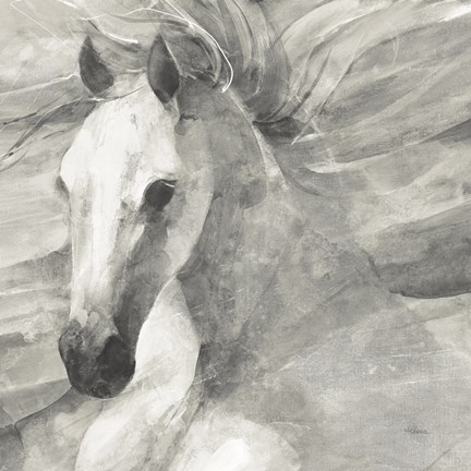 Framed Poseidon Neutral Crop Print