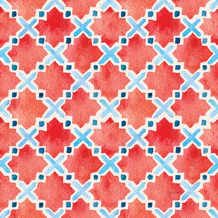 Framed Coastal Catch Step 2A Print