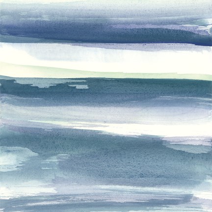 Framed Mint Dawn I Print